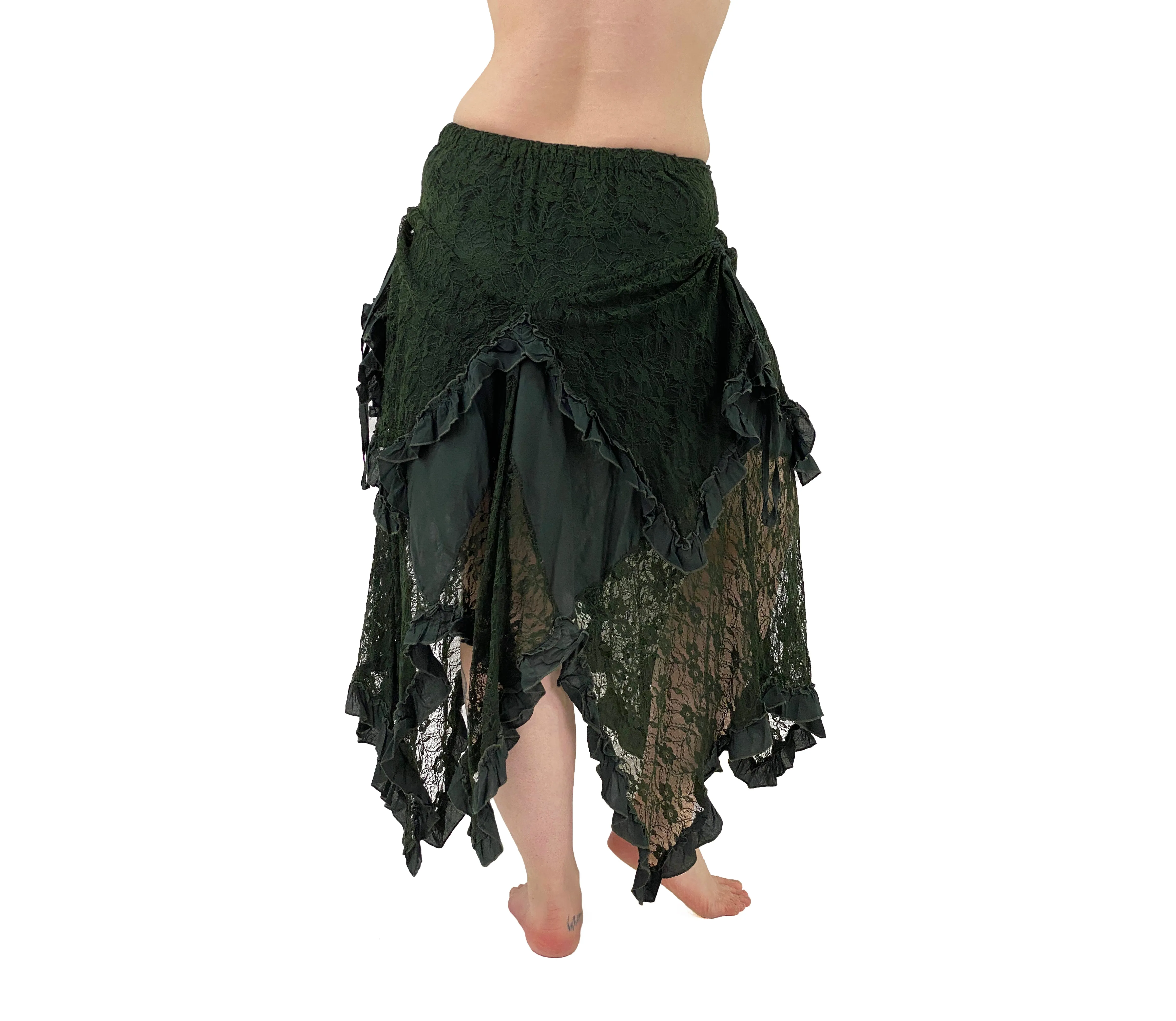 Lace Petal Skirt