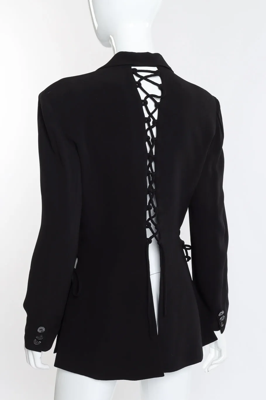 Lace Up Side & Back Jacket