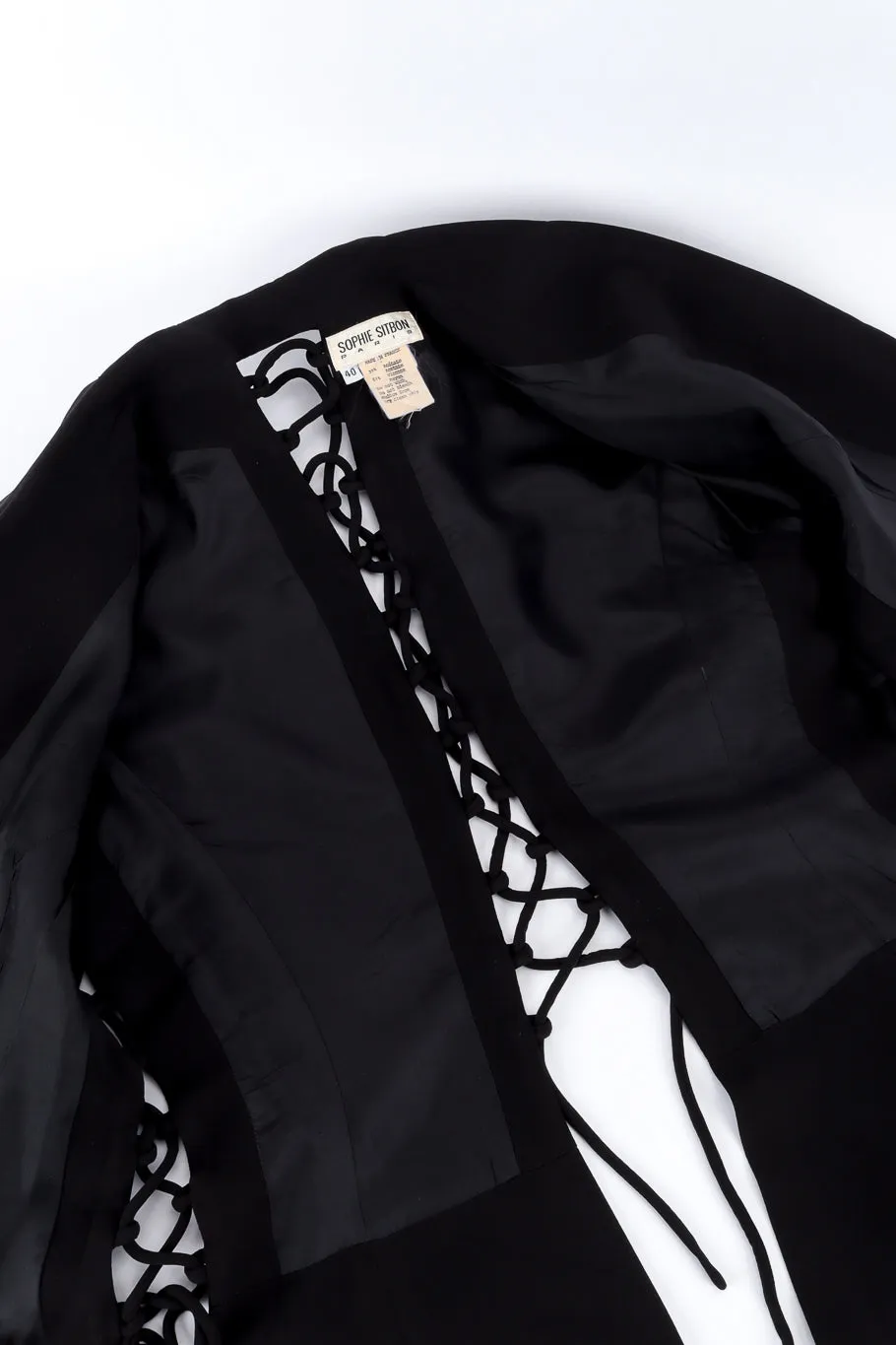 Lace Up Side & Back Jacket