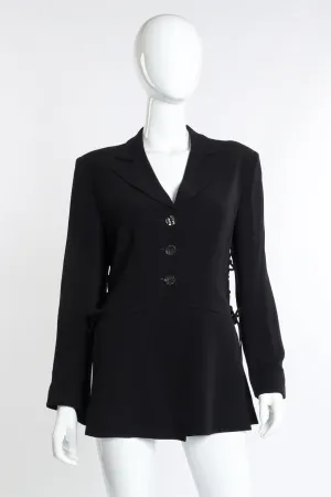 Lace Up Side & Back Jacket