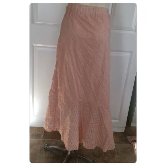Lane Bryant‎ Eyelet asymmetrical Wrap Skirt