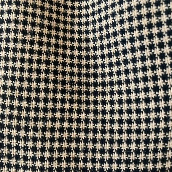 Le Suit/Kasper ASL jacket/Blazer and skirt suit micro plaid in black/beige used