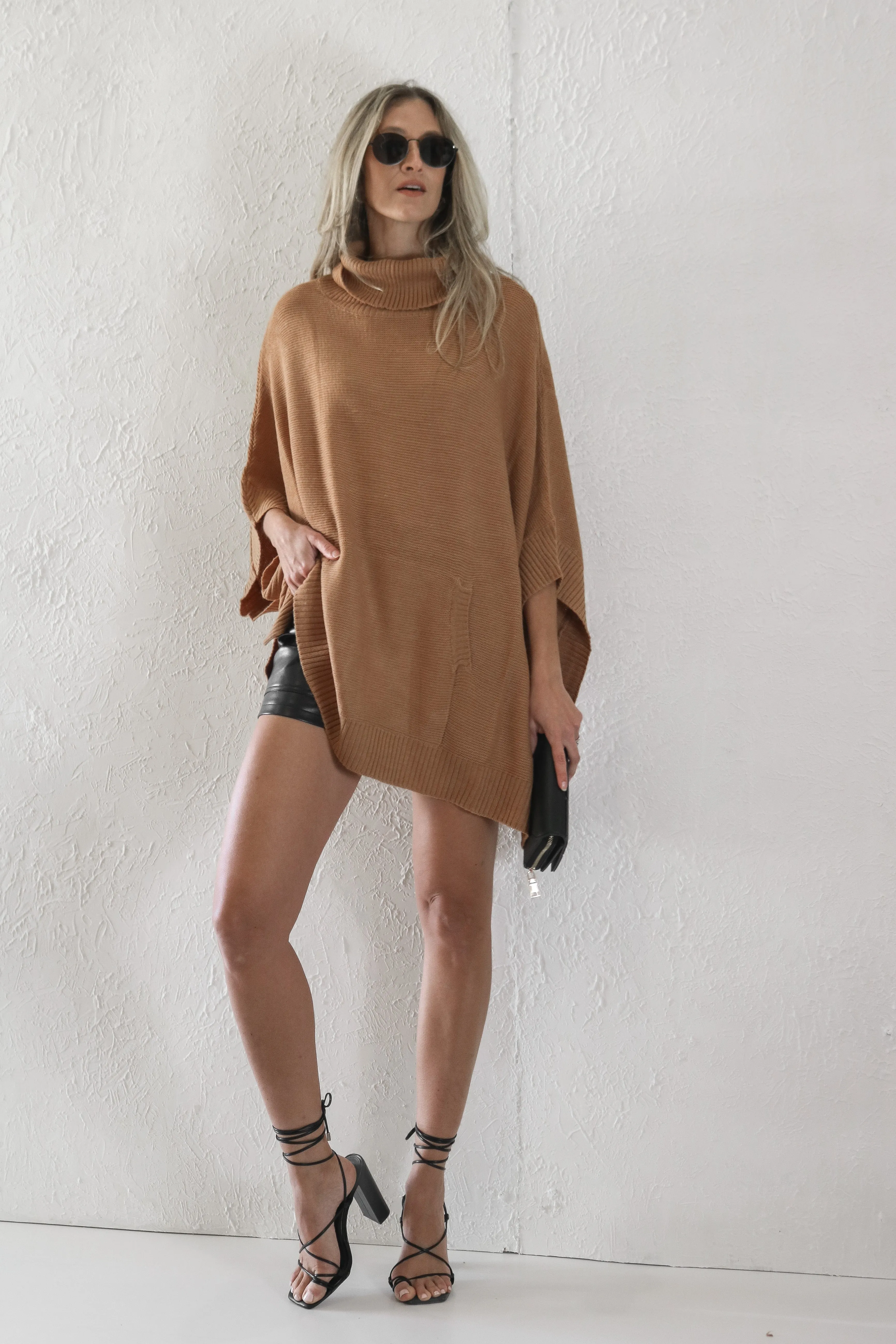 Lenore Sweater in Camel