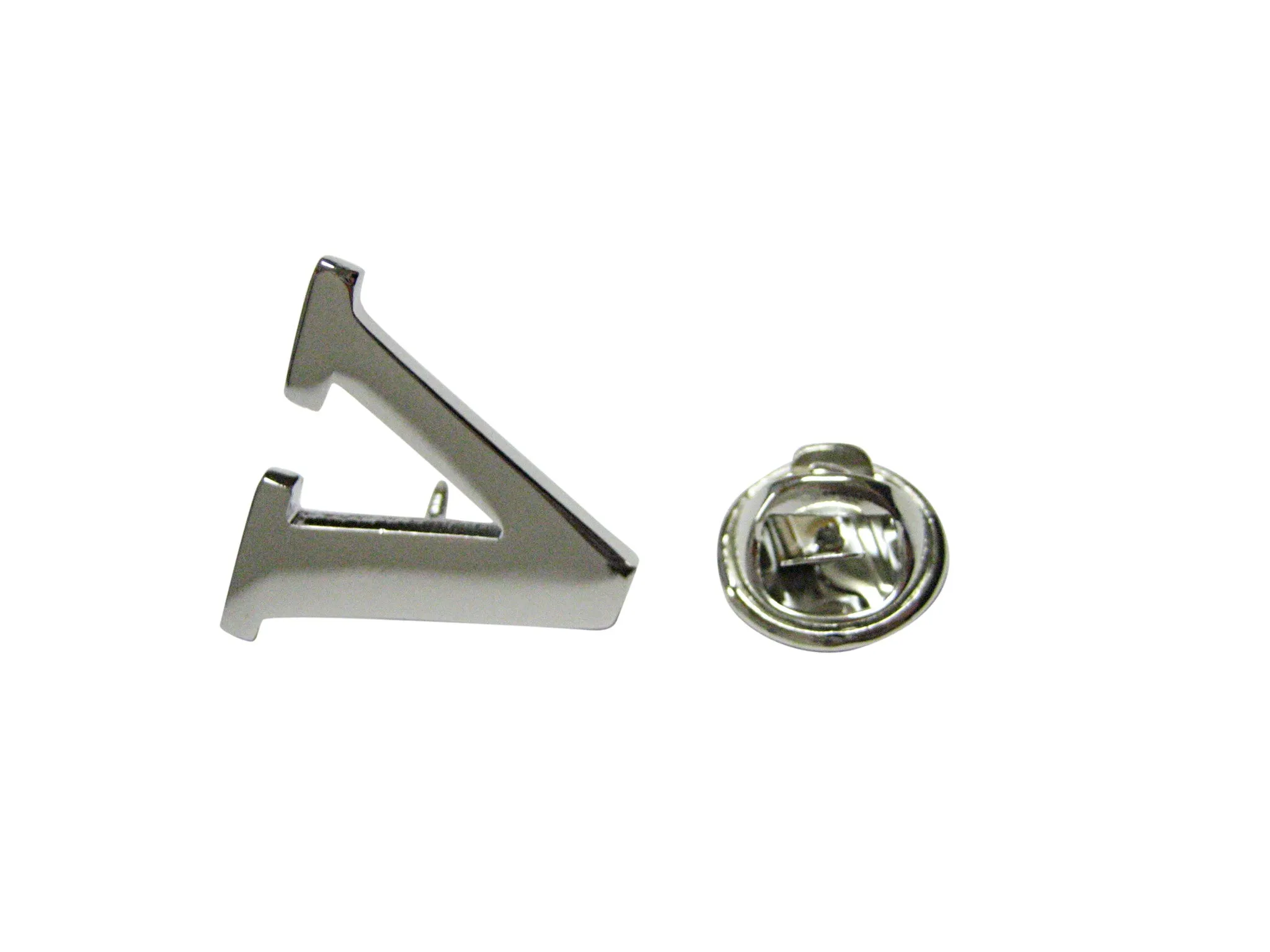 Letter V Lapel Pin