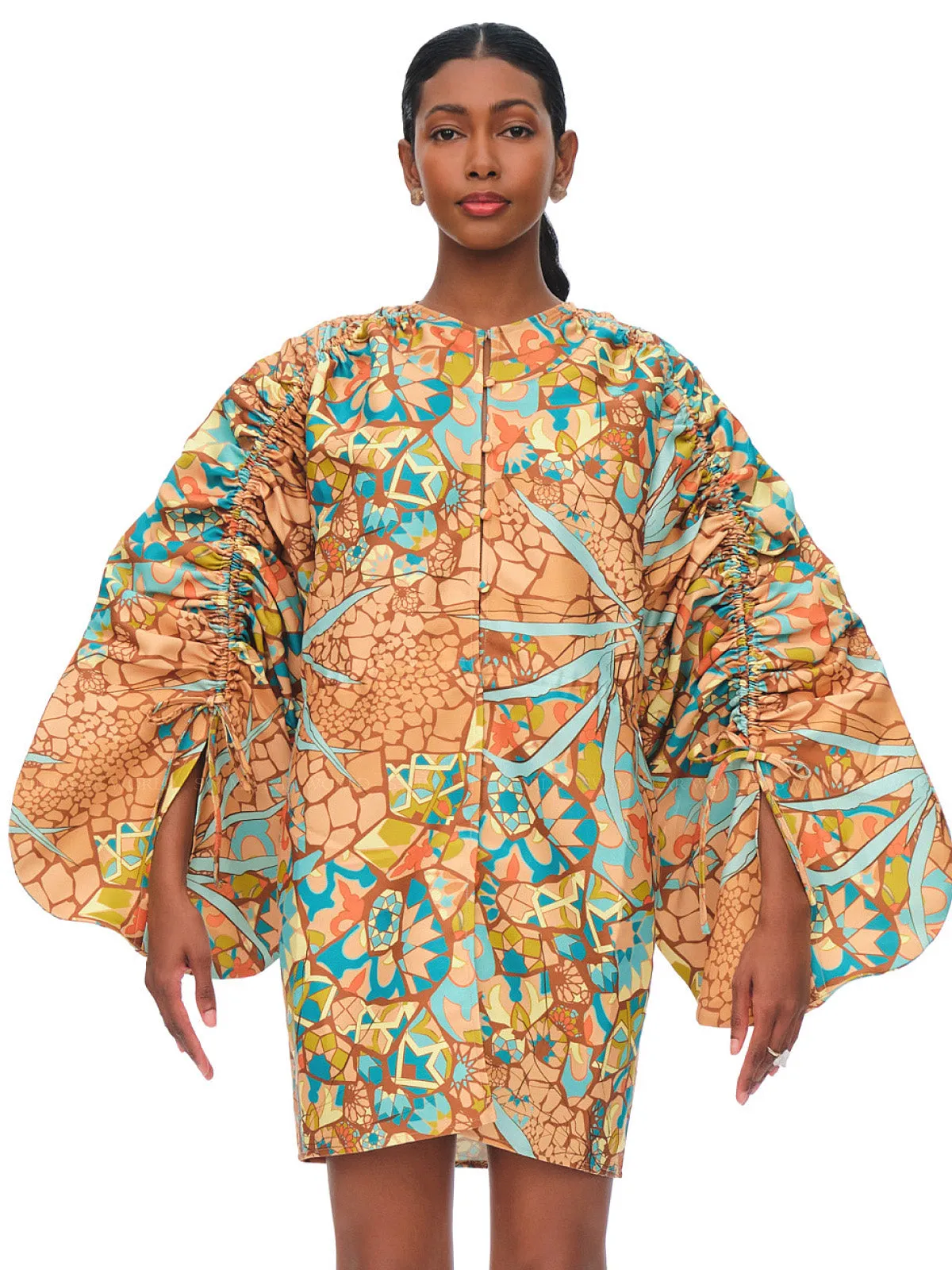 Lida Bubble Sleeve Dress ::RET