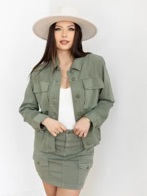 Liverpool Button Front Cargo Jacket