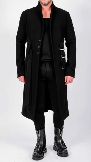 Long Coat with 3 Belts