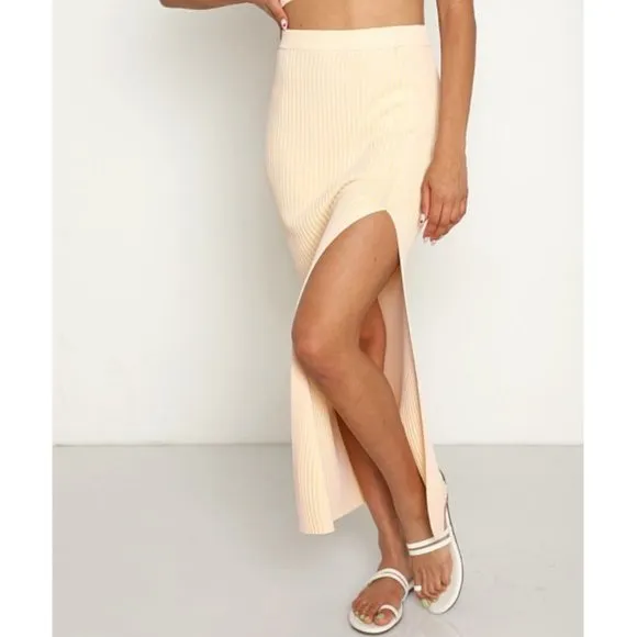 L*SPACE Sundown Skirt in Rose Quartz M