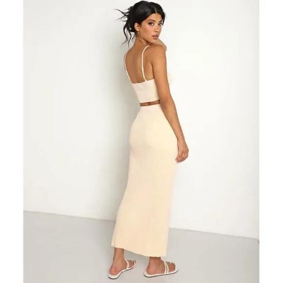 L*SPACE Sundown Skirt in Rose Quartz M