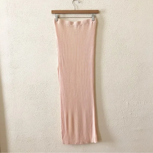 L*SPACE Sundown Skirt in Rose Quartz M