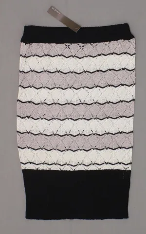 Lumiere Women's Diamond Lace Sweater Knit Pencil Skirt Or Tube Top