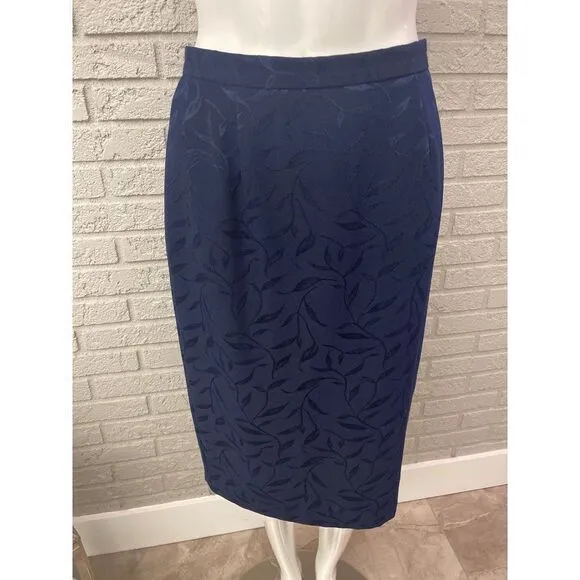 Mariage Mode Navy Blue Skirt &amp; Blazer 2 Pcs Suit Set Size 6