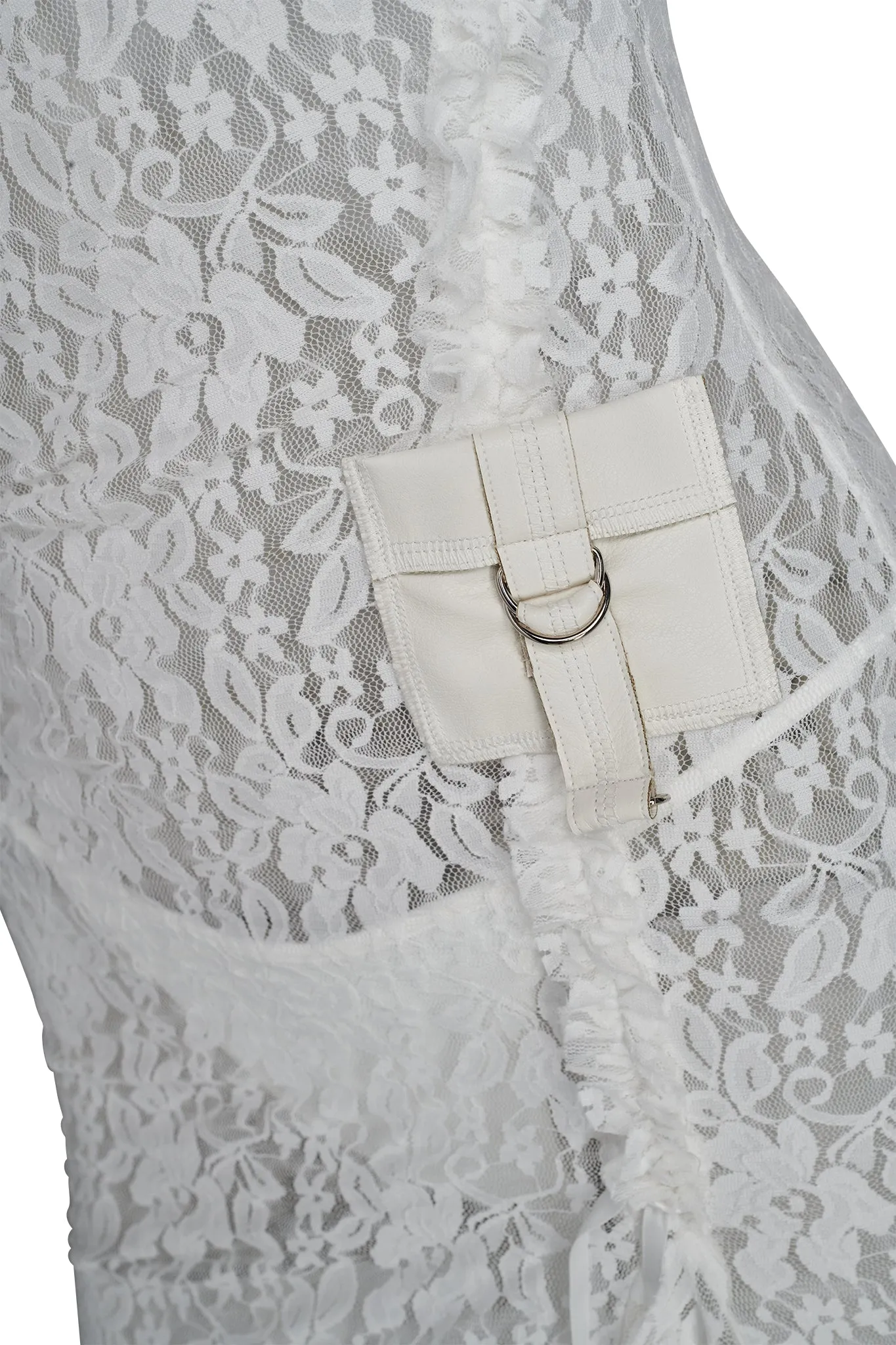 MASIE MAXI DRESS - WHITE : LACE
