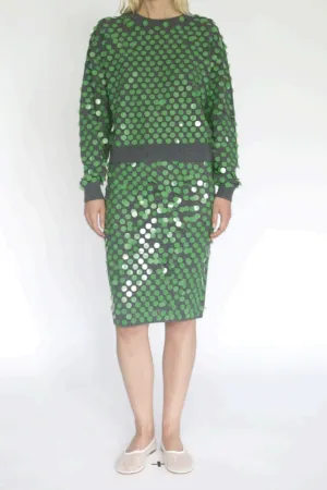 Mateo Sequin Pencil Skirt