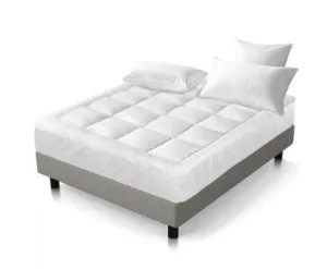 Mattress Topper Bamboo Fibre Pillowtop Protector