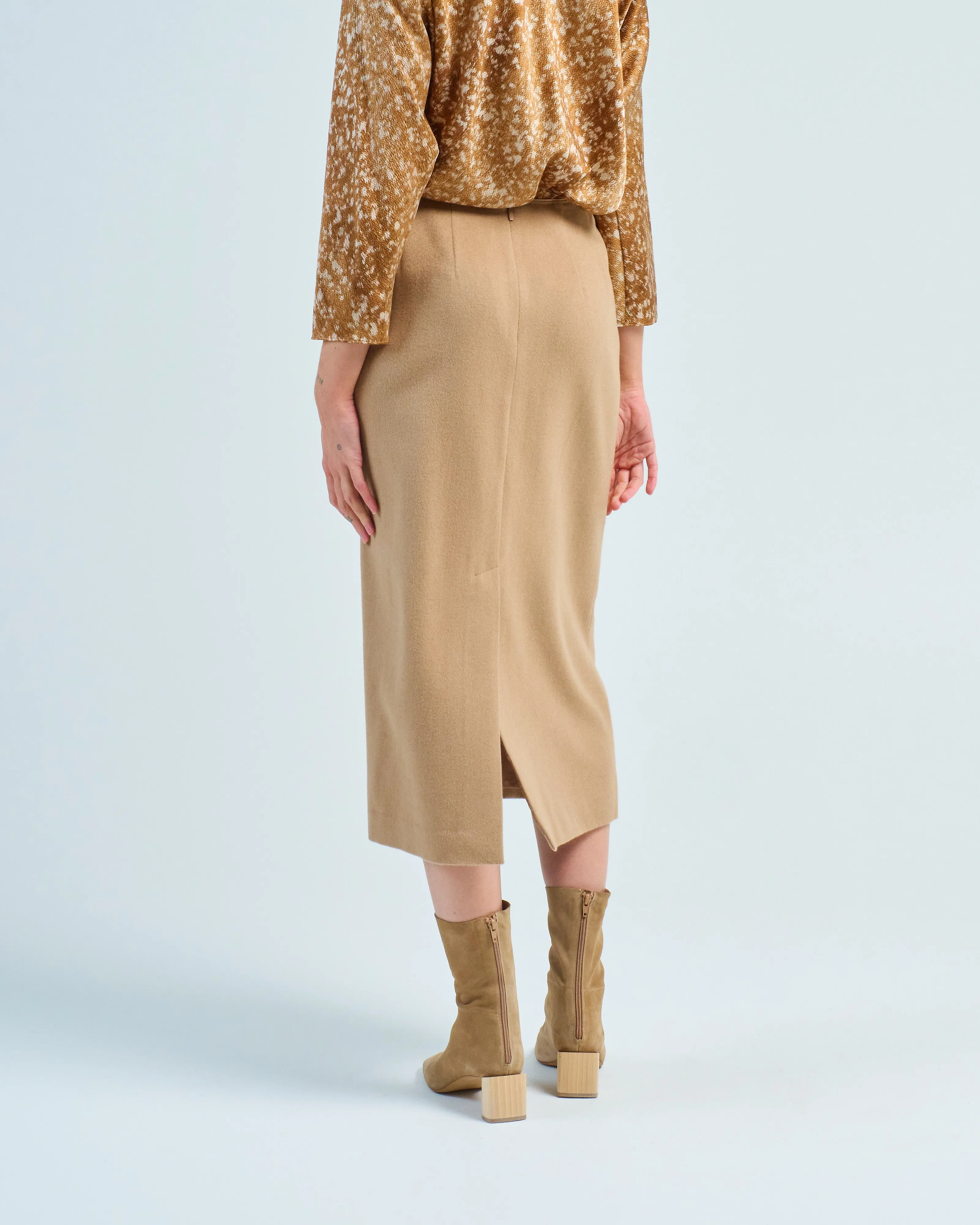 maxi pencil skirt