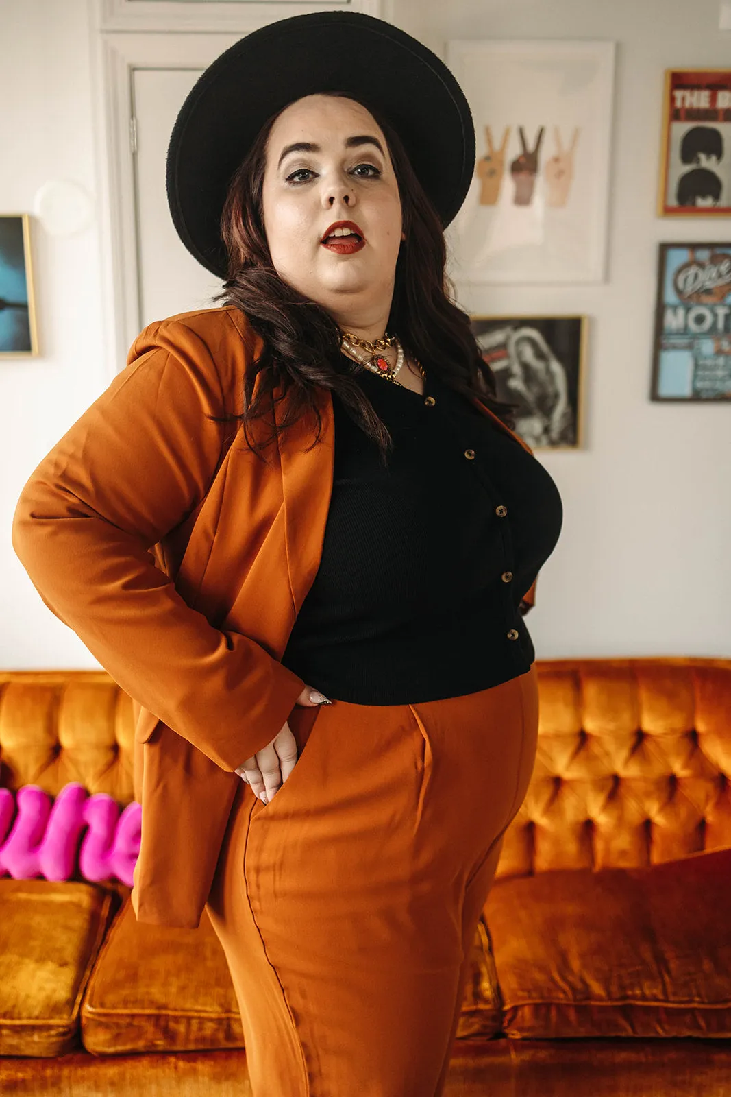 melanie blazer in toffee