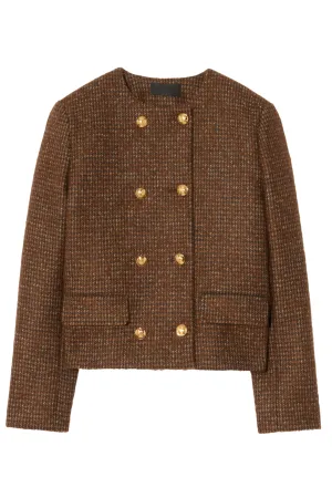 Melanie Cropped Jacket | Saddle Check