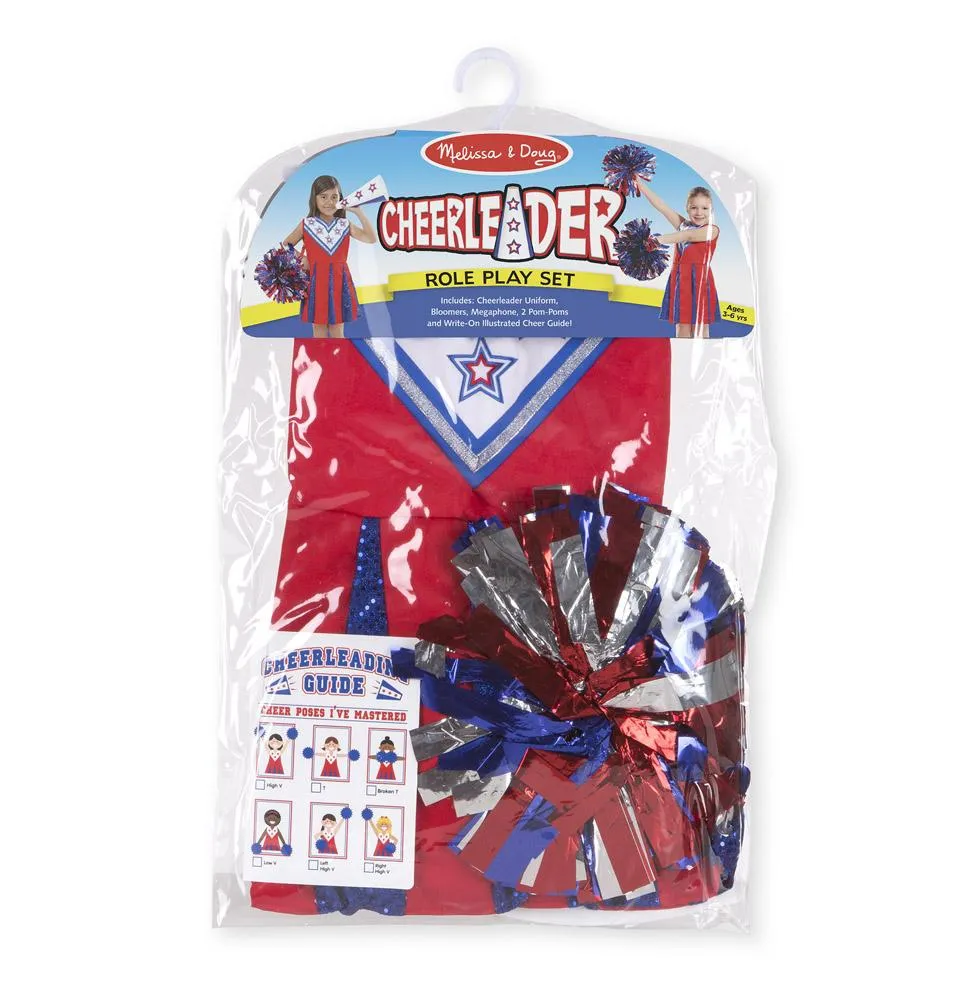 Melissa & Doug Role Play Costume Set Cheerleader