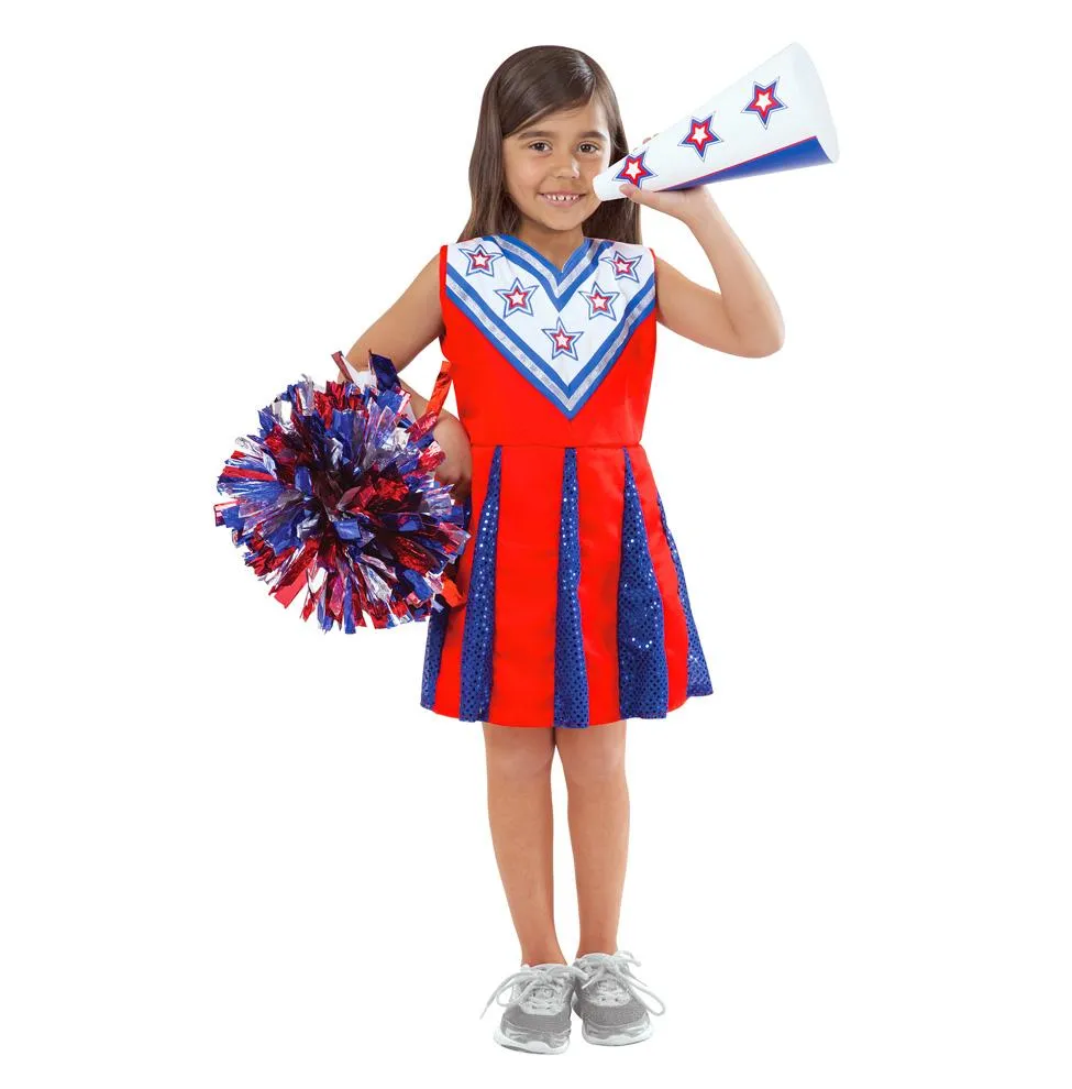 Melissa & Doug Role Play Costume Set Cheerleader