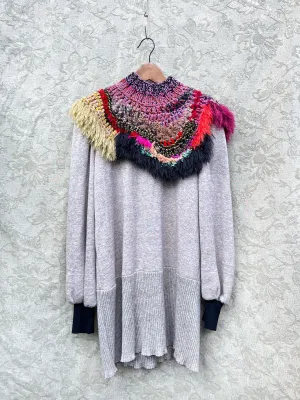 Merry Go Round Neckwarmer #24 / Low turtleneck