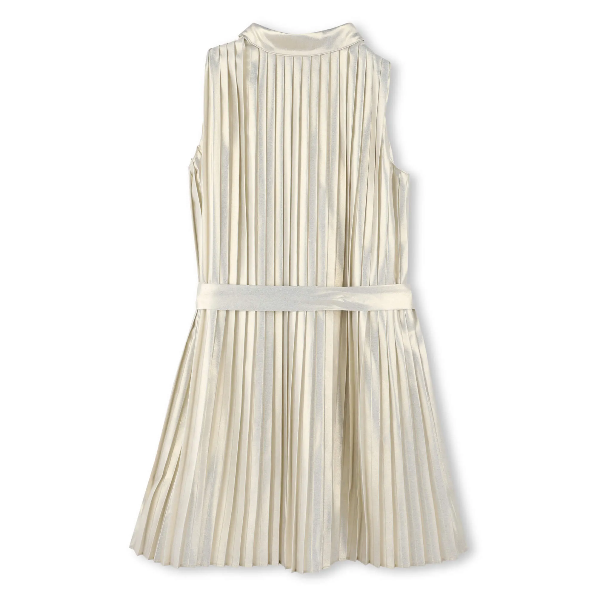Michael Kors Gold Pleated Dress