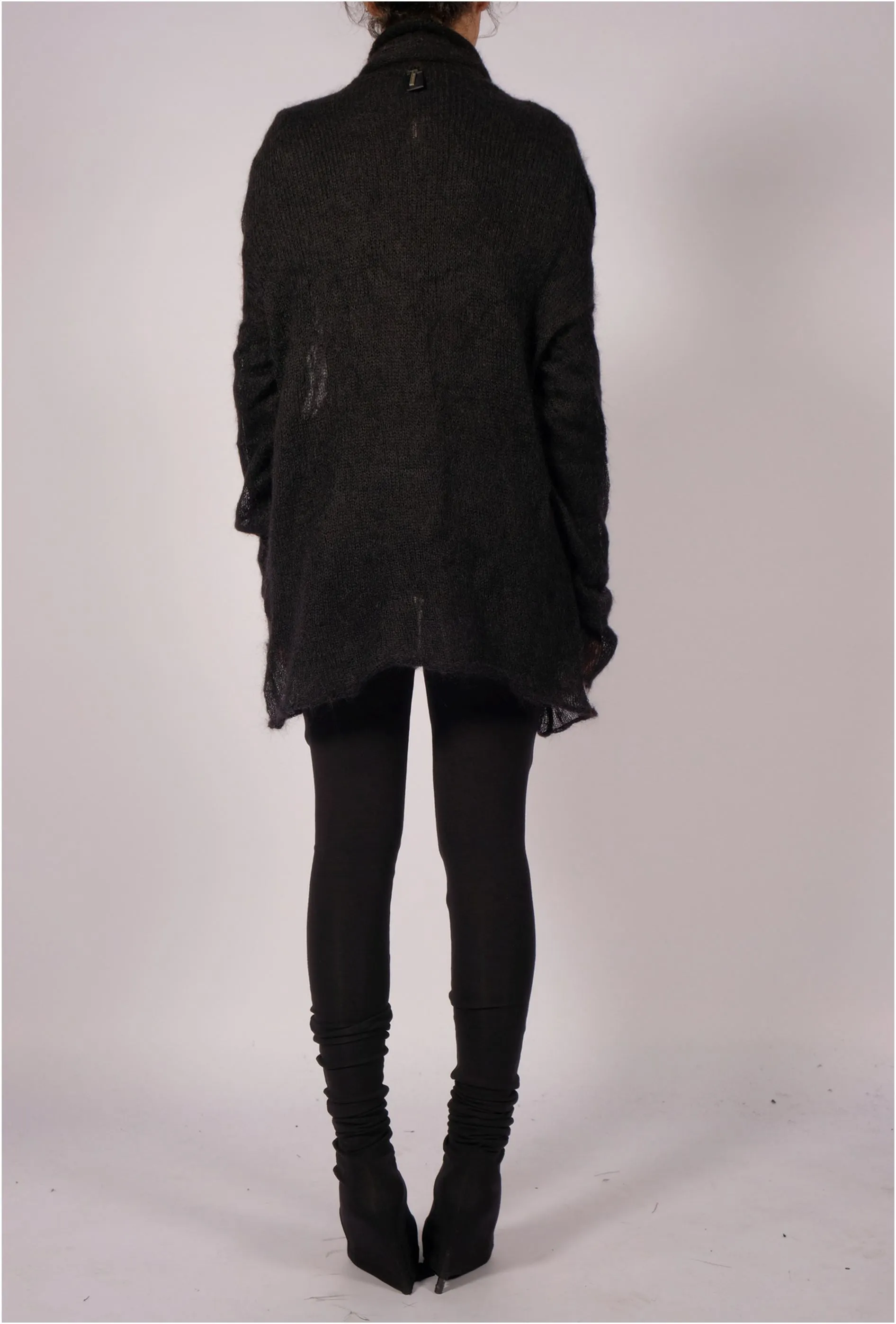 Mohair Turtleneck with Scarf