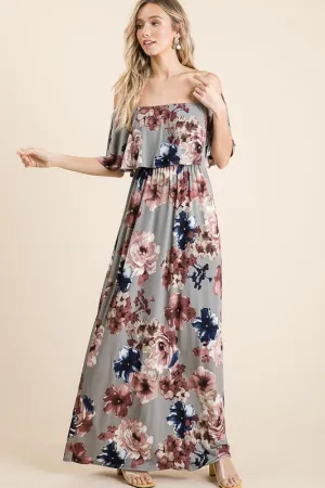 NADIA FLORAL MAXI DRESS