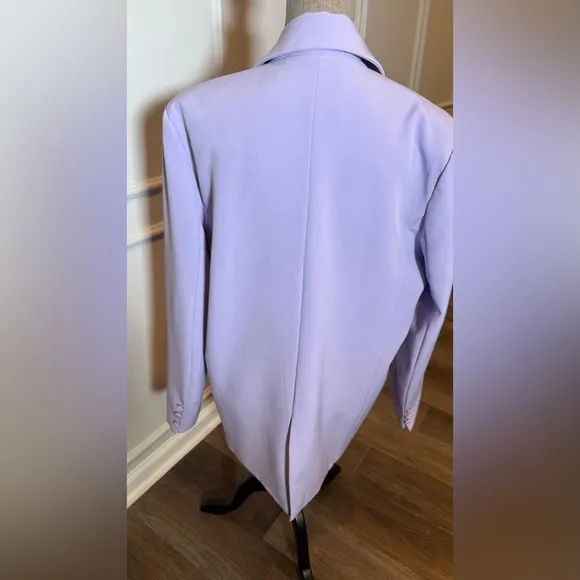 Nasty Gal Suit Yourself Oversized Blazer in Lilac. Never worn. Great for Spring