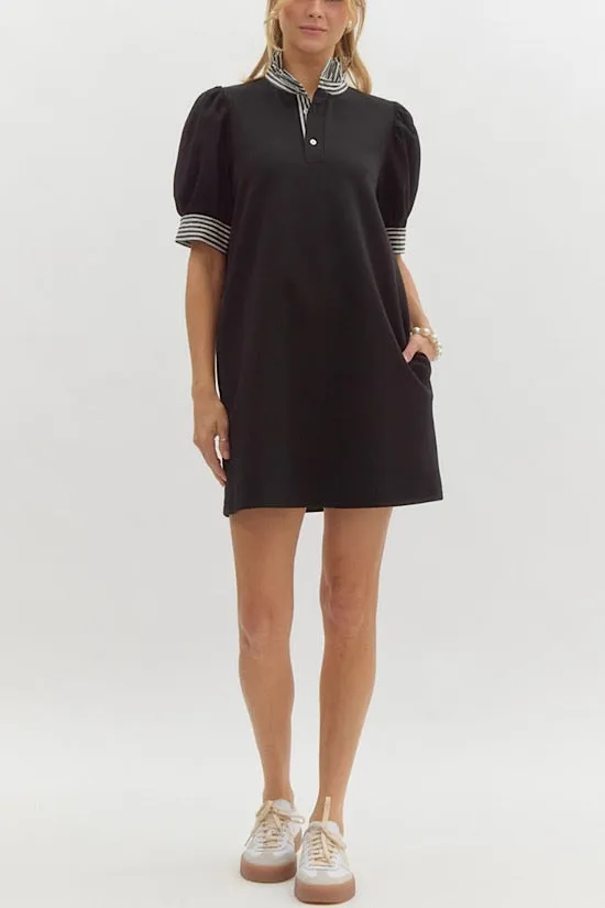 Navy Knit Dress (EO)