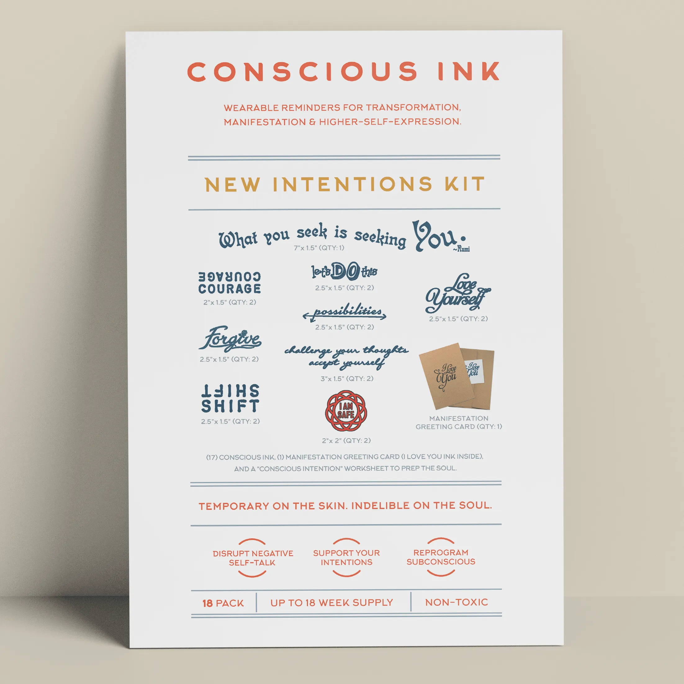 New Intentions Manifestation Kit (Save 15%)