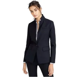 New • J. Crew • Regent Blazer in Four-Season Stretch in Navy Blue