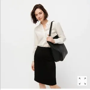 New J crew Women’s Pencil Skirt Wrap Navy Small S