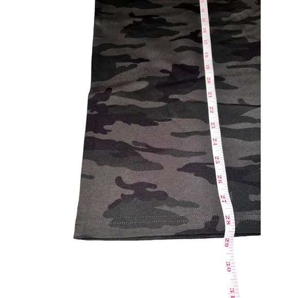 New Sanctuary Camo Long Pencil Skirt XS