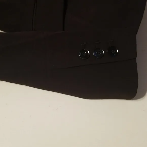 New White House Black Market Blazer Black All Season Suit Jacket Regular Petite