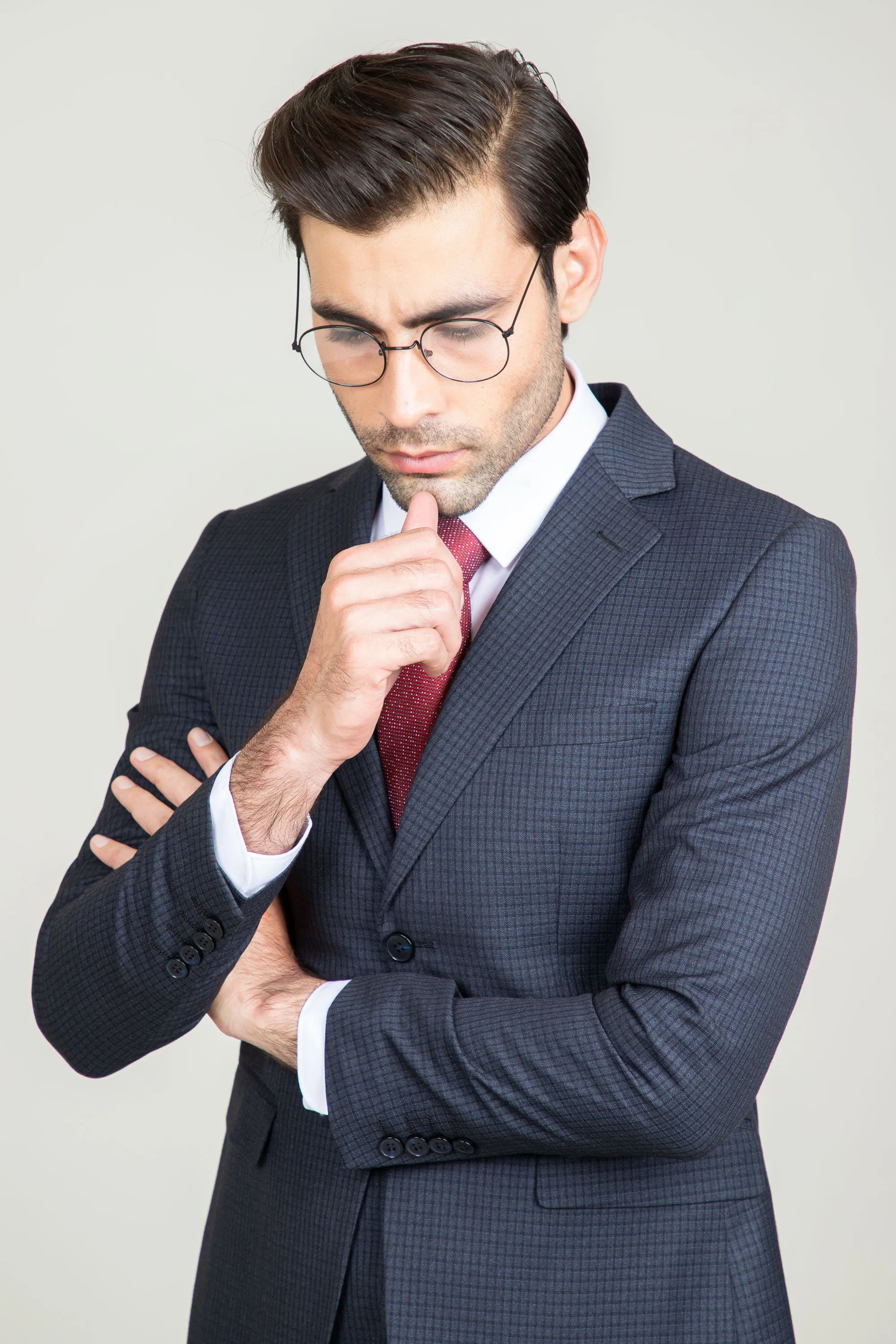 Night Blue Suit-3pcs