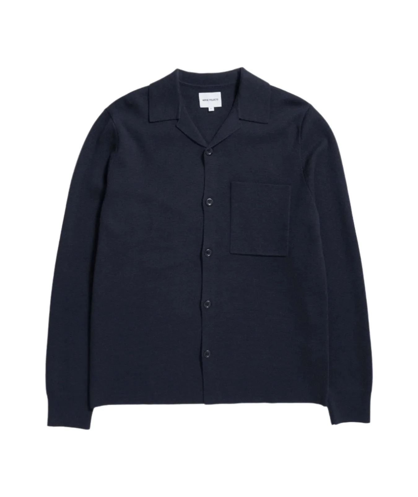 Norse Projects - Nicolai Merino Cotton Milano Jacket - Dark Navy