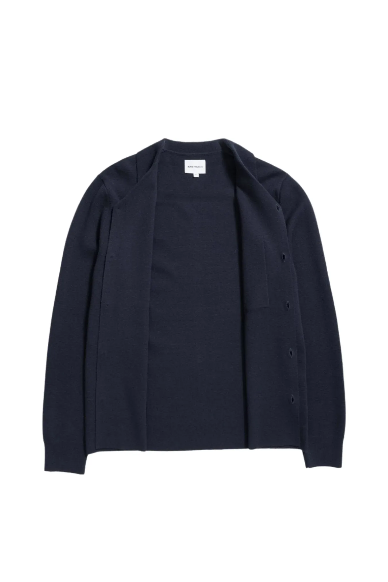 Norse Projects - Nicolai Merino Cotton Milano Jacket - Dark Navy