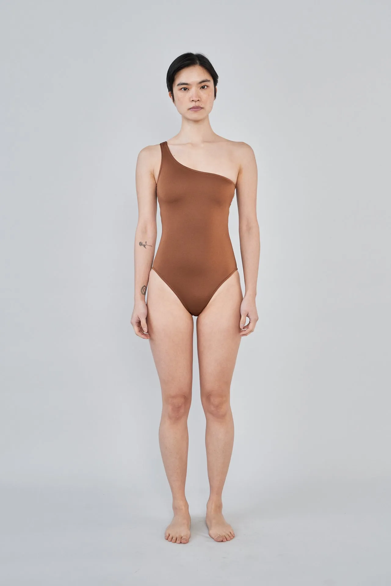 Nu Swim: Paradise 1 Shoulder One Piece - XS, L, XXL