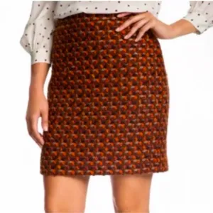 NWOT Kate Spade Judy Pencil Skirt Boucle Wool Blend Fall Classic Lined Preppy 6