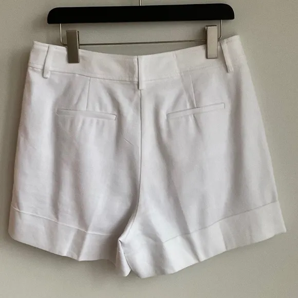 NWT J. Crew White Remi short in stretch linen blend SZ Various