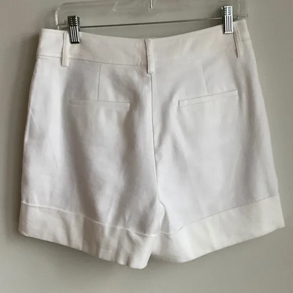 NWT J. Crew White Remi short in stretch linen blend SZ Various