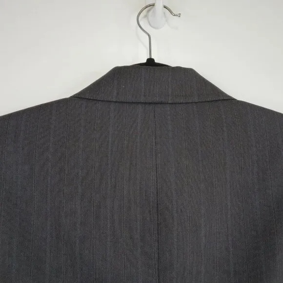 NWT Jones New York Suit Regal Charm Blazer Gray Jacket Size 12P