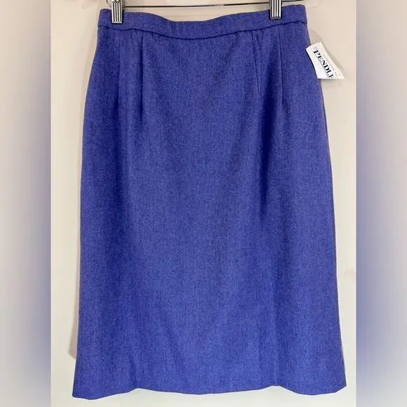 NWT Pendleton 100% Virgin Wool Pencil Skirt Womens 8 Petite Made In USA