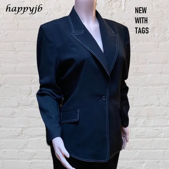 NWT Vintage Madison &amp; Max Career Suit Jacket Blazer Women's Size 12