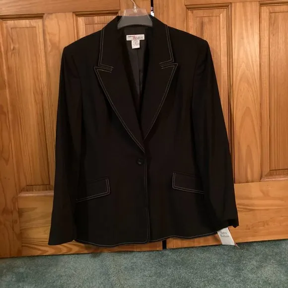 NWT Vintage Madison &amp; Max Career Suit Jacket Blazer Women's Size 12