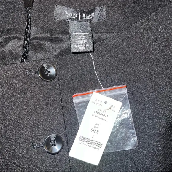 NWT WHBM Hi waist pencil skirt