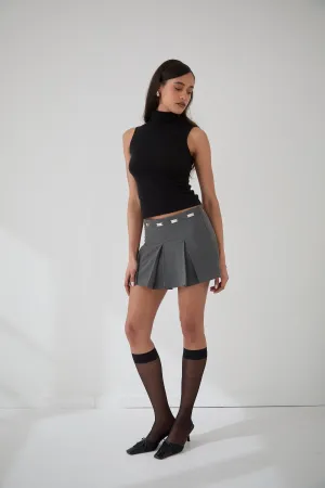 OLIVIA sleeveless turtleneck