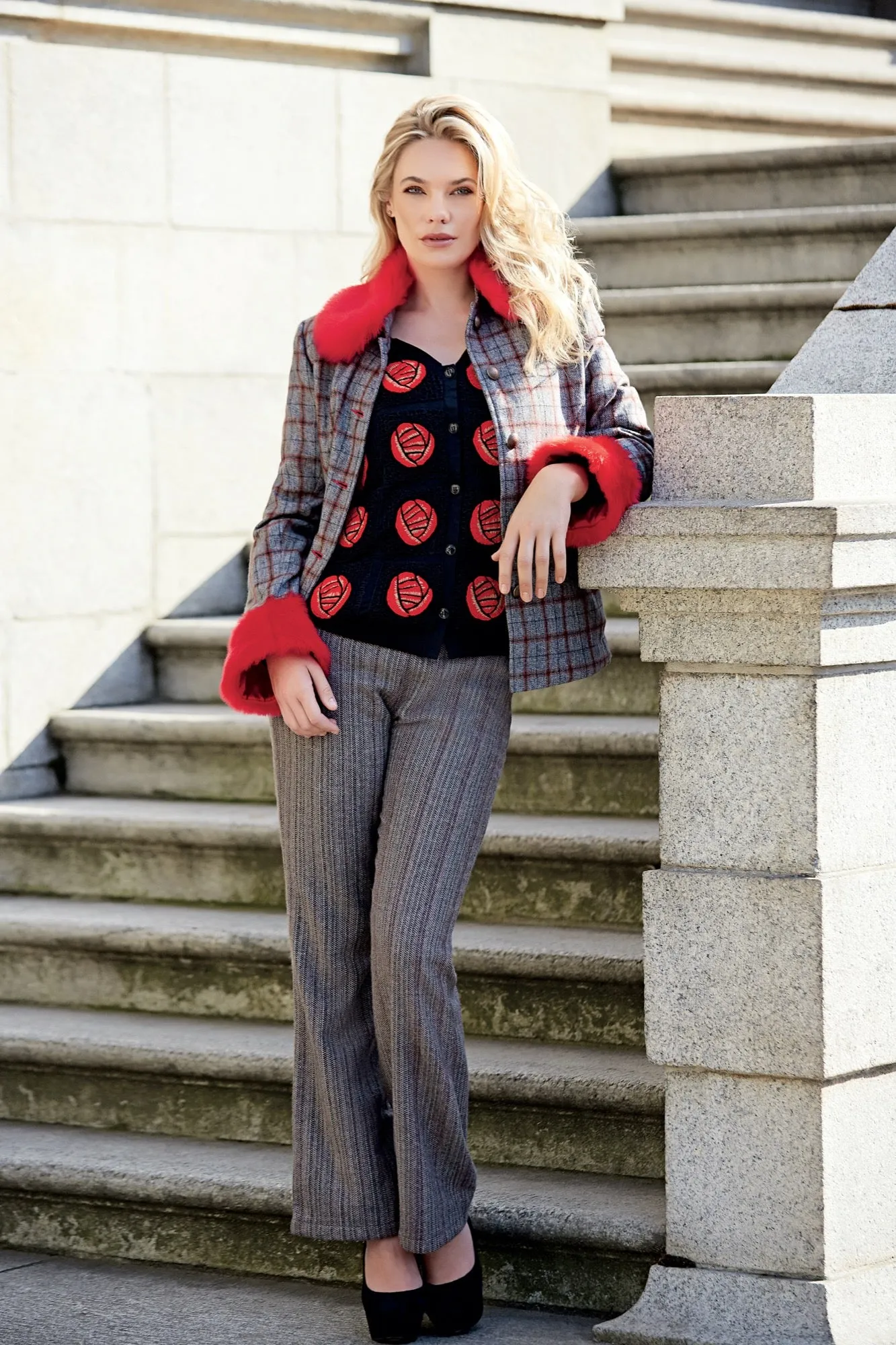 ORACHE Faux Fur Jacket
