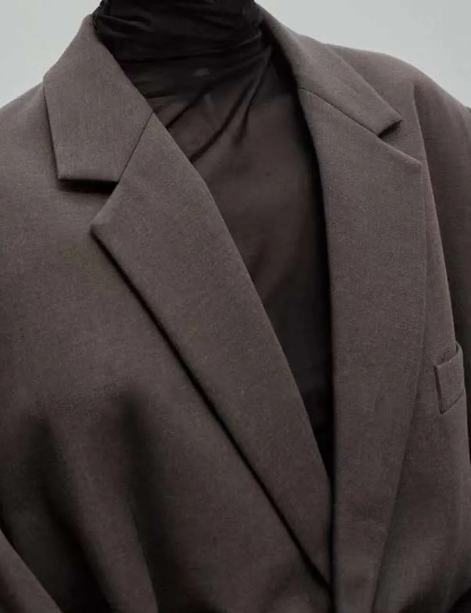 Oversized Brown Blazer